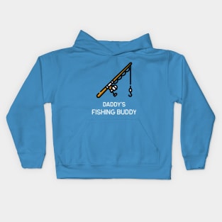 Fishing Kids - Daddy's Fishing Buddy Kids Hoodie